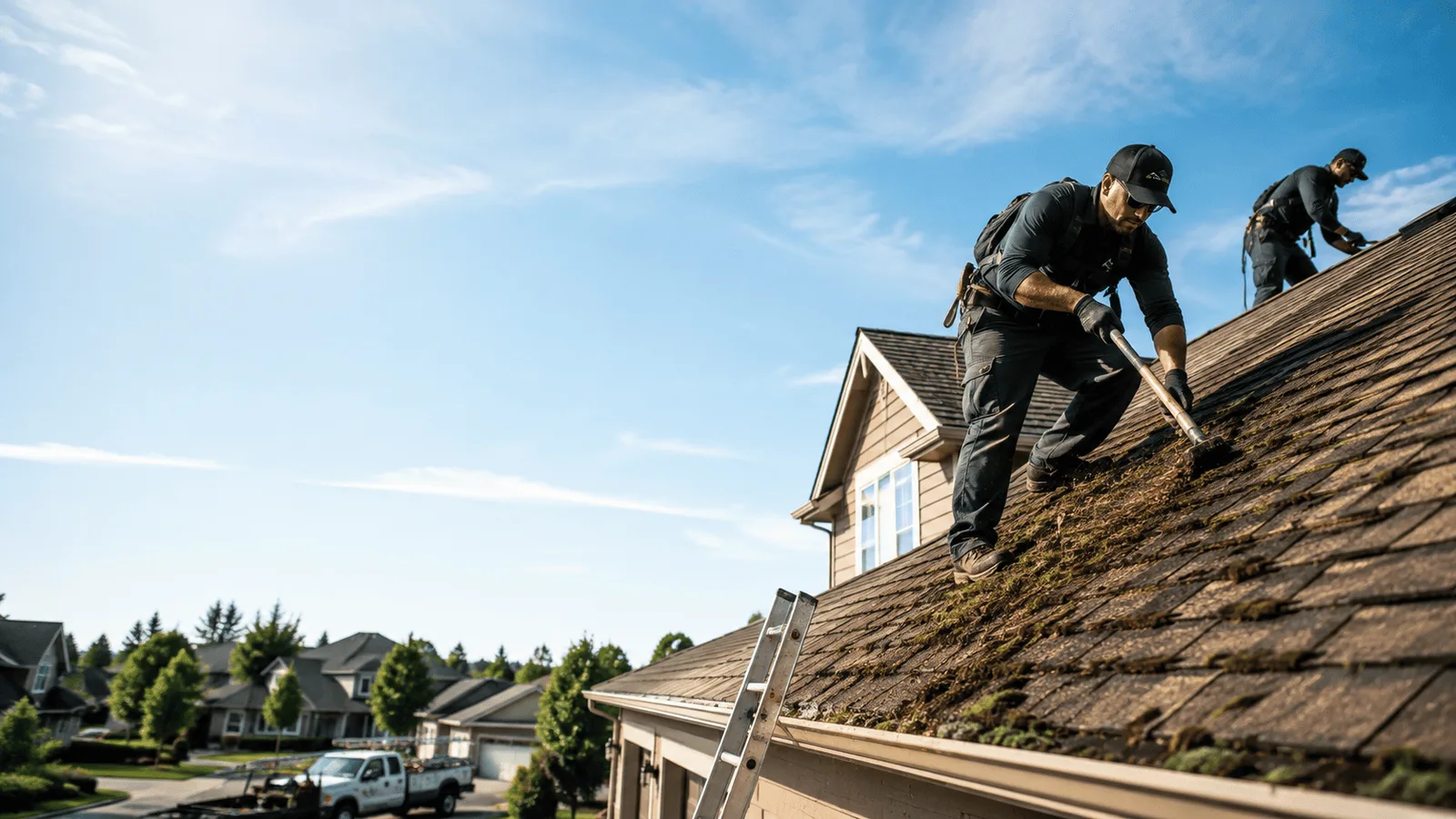 Roof Moss Removal in Farmington, NH near me
